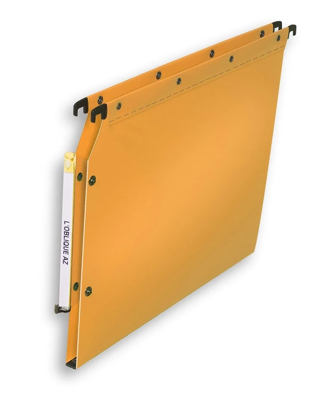 Elba 100330607 Suspension File A4 15 mm Base Polypropylene Opaque Pack of 10 Yellow