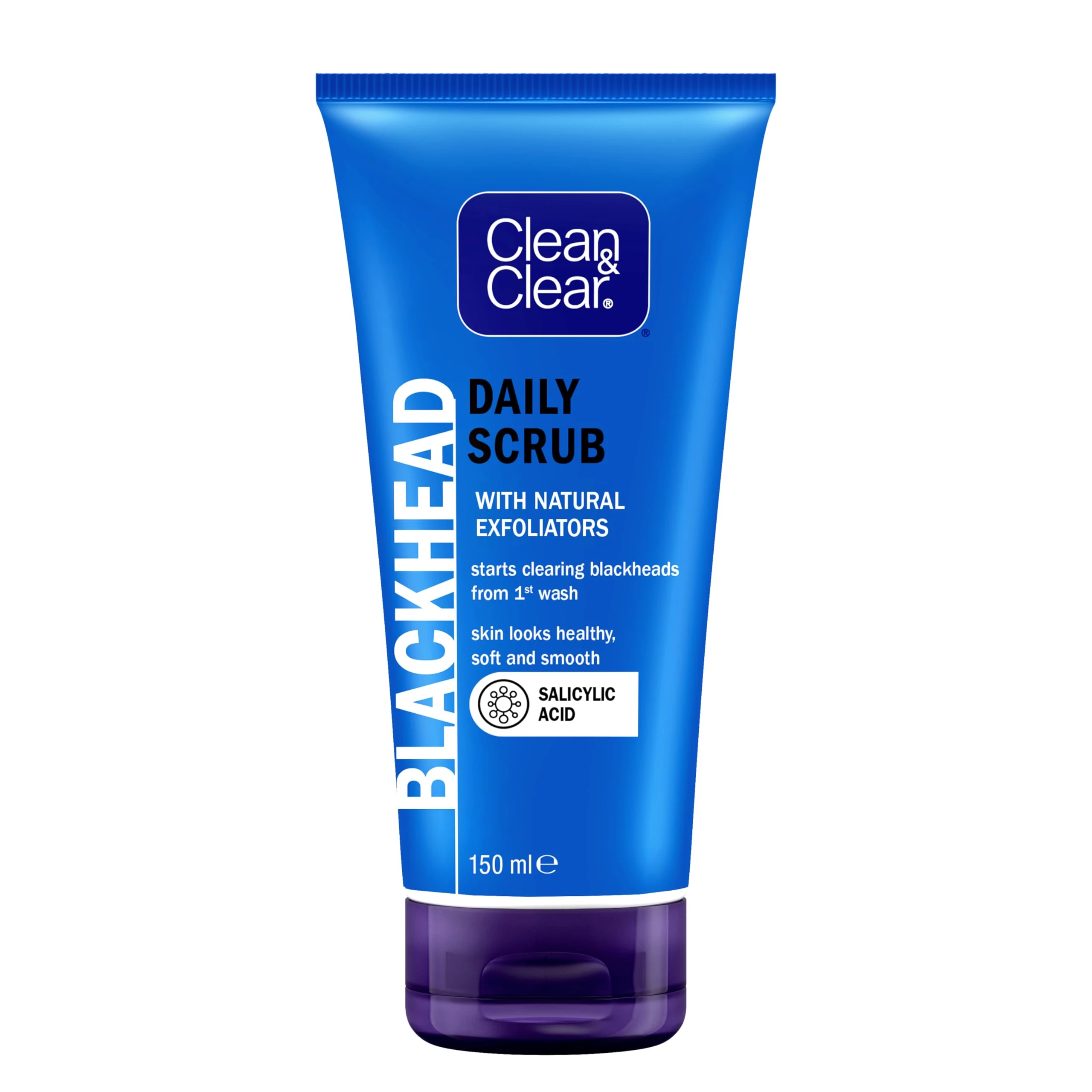 Clean & Clear Blackhead Clearing Daily Scrub, 150 ml