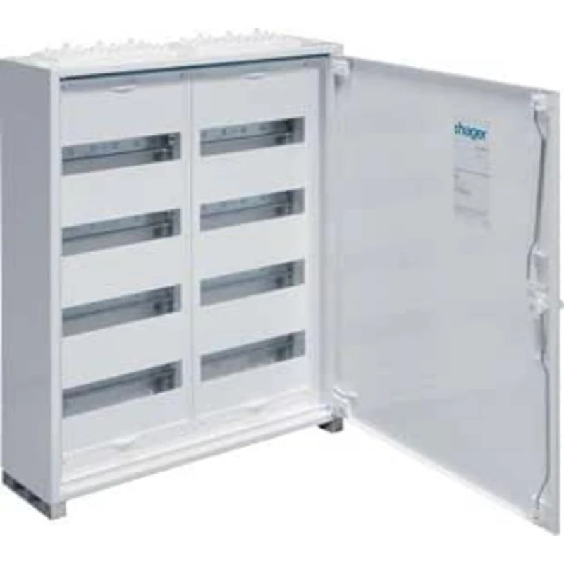 Hager FWB Box Distribution - 96 Modules 2 Piece 4 Rows