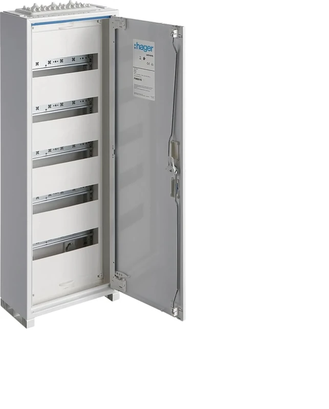 Hager FWB51S - racks (White, Freestanding, Steel)