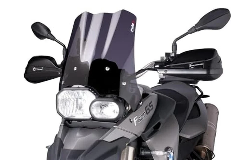 Puig 4670F Touring Screen for BMW F650 GS 08'-12', BMW F800 GS 08'-17', Dark Smoked