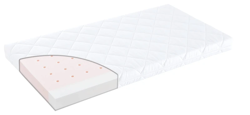 Traeumeland Basic Shooting Star Baby Mattress, 70 x 140 cm, Multi Colours