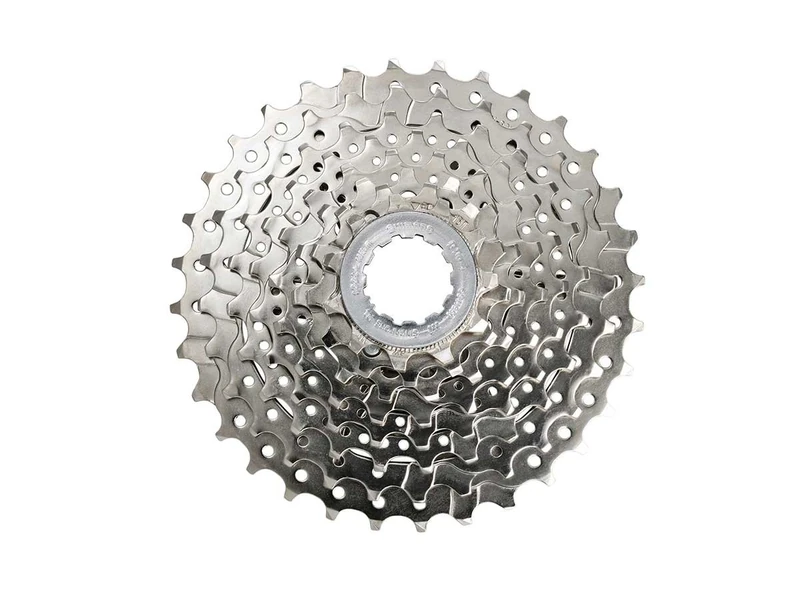 Shimano CS-HG50 Tiagra/105 Bicycle Cassette (9-Speed, 12/25T, Silver) - Image 1
