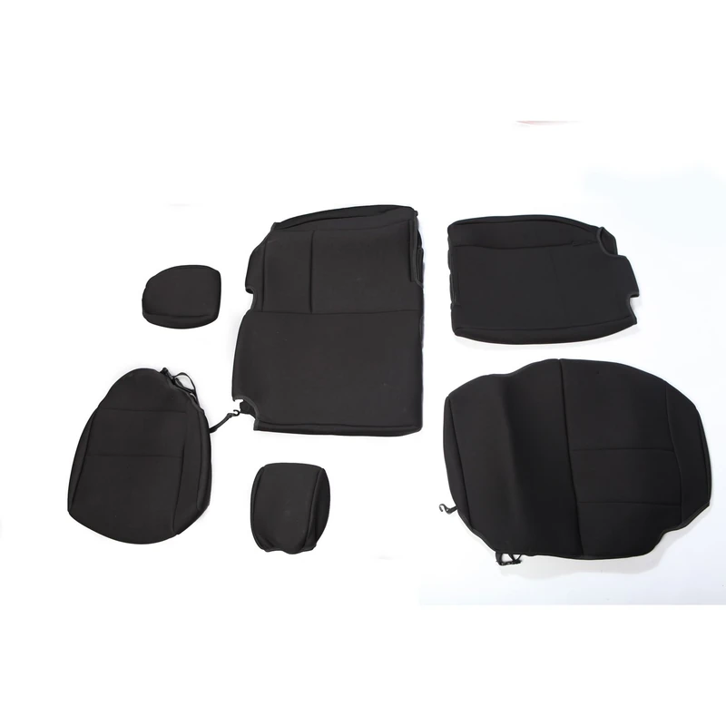 Rugged Ridge | Seat Cover, Rear, Neoprene Black | 13264.01 | Fits 2007-2018 Jeep Wrangler JKU 4-Door