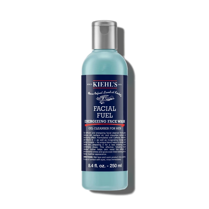 Kiehl's Facial Fuel Face Wash - Caffeine & Menthol Cleanser 250ml