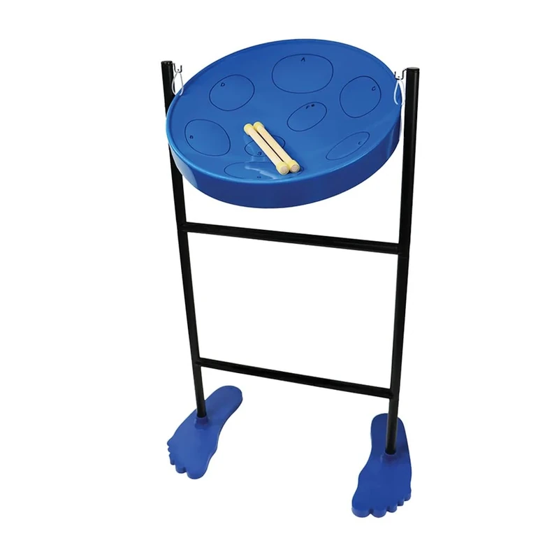 Jumbie Jam Steel Pan Kit - Beginner Steel Drum,JJ1058-BL, Blue