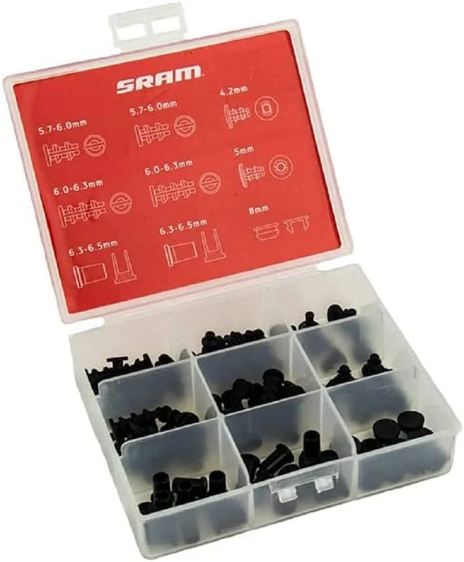 SRAM, AM Frame Plug TACKLEBOX Unisex Adult,Black, One Size - Image 1