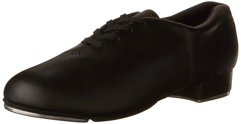 Capezio Fluid Tap Shoes, Women's Tap Dance Shoes with Flexible Suede Outsole and Premium Tele Tone Toe and Heel Taps, Professional Dancing Heels, CG17, Black, Adult Size 6.5