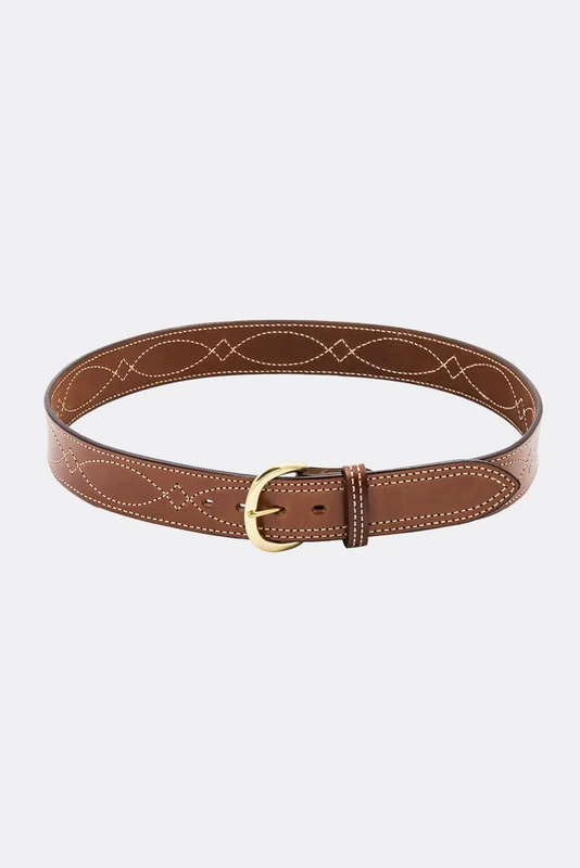 Bianchi Gun Leather Men's 12301 Belt, Tan, 46 Inches UK