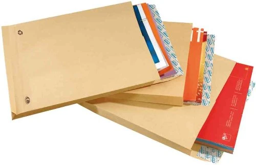 GPV 4998 280 x 410 mm Pleated Mailing Bags Without Window