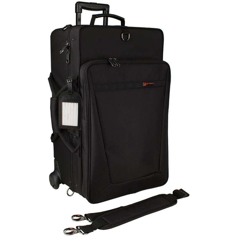 Protec iPac Triple Trumpet Case with Wheels - Black