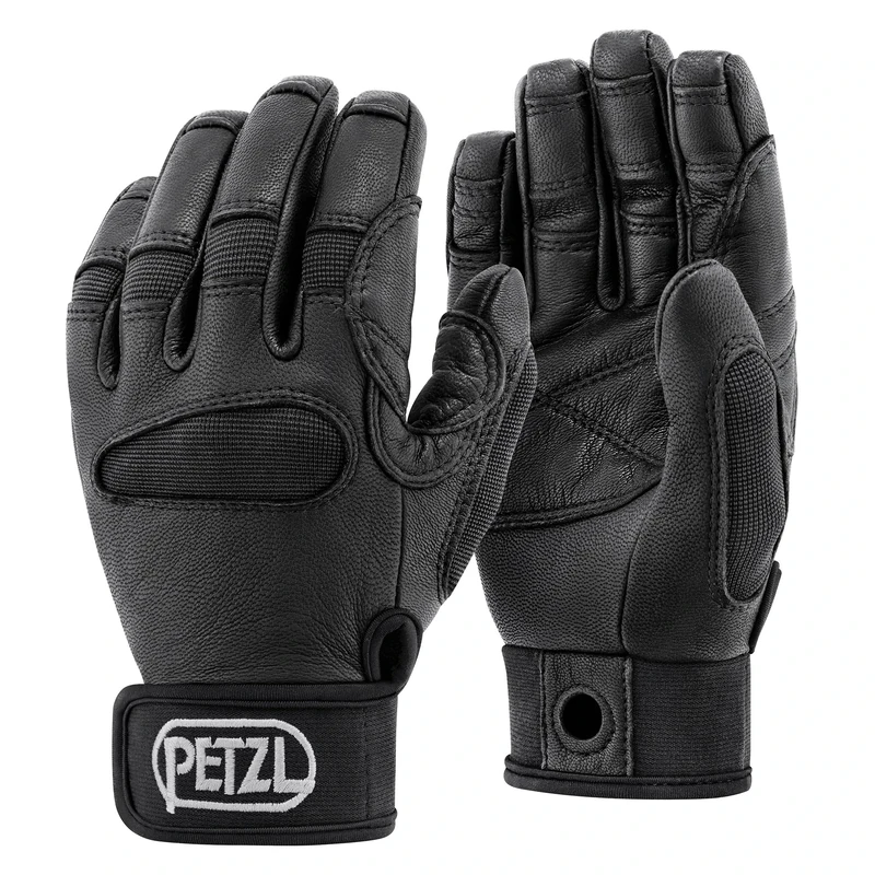 PETZL - Belay/Rappel Gloves CORDEX PLUS - Unisex, Black, XL