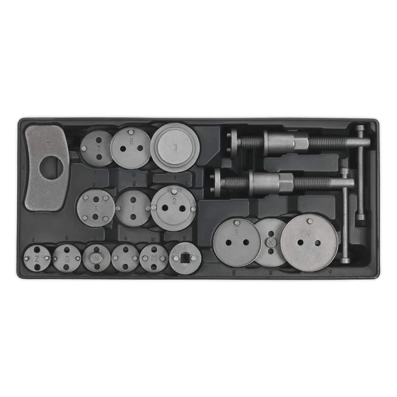 Sealey Tbt27 Tool Tray with Brake Wind Back Tool Kit 18Pc