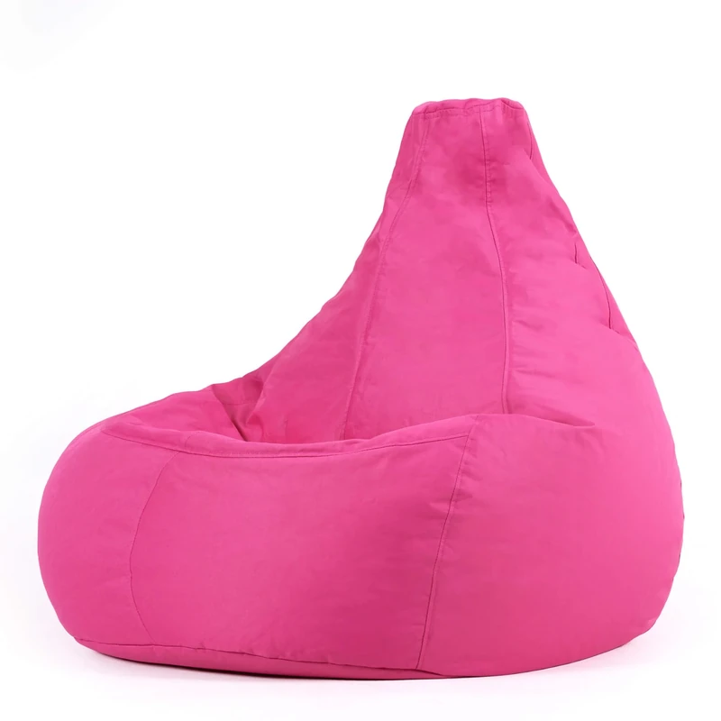 Bean Bag Bazaar Dalton Gaming Bean Bag Chair, Pink, Water Resistant Fabric, Beanbag for Indoor and Outdoor Use with Filling Included, Gaming, Bedroom, Living Room, Garden