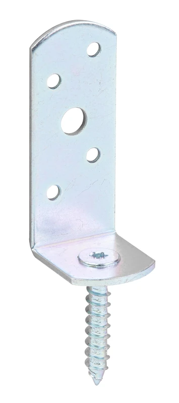 Alberts 21323 Braided Fence Holder Bracket - L 67 mm Yellow