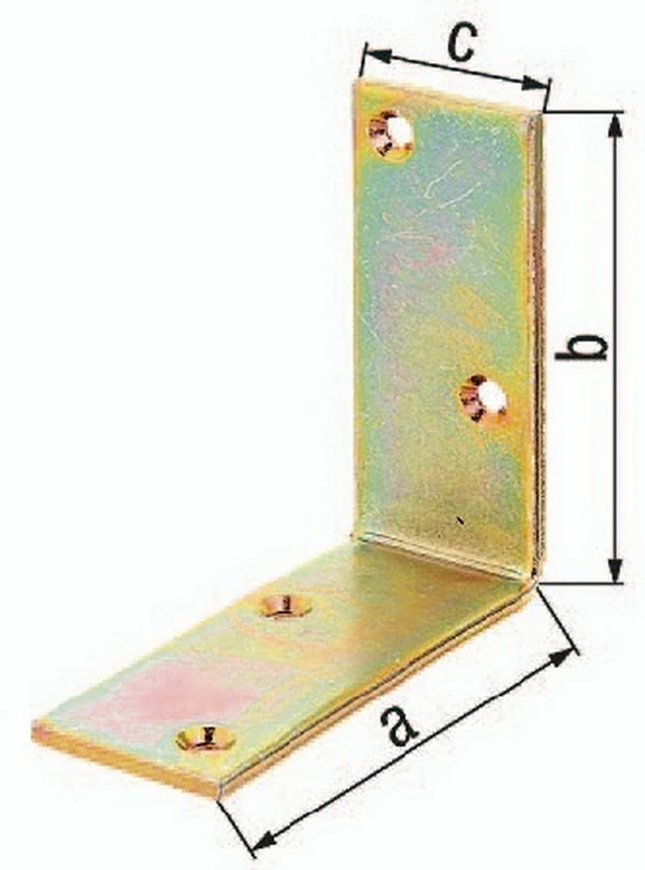 Alberts 333508 Beam Angle and Connecting Plates, Silver