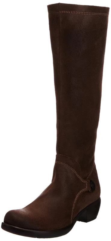 Fly London Mistry, Women's Boots - Dark Brown Rug, 3 UK
