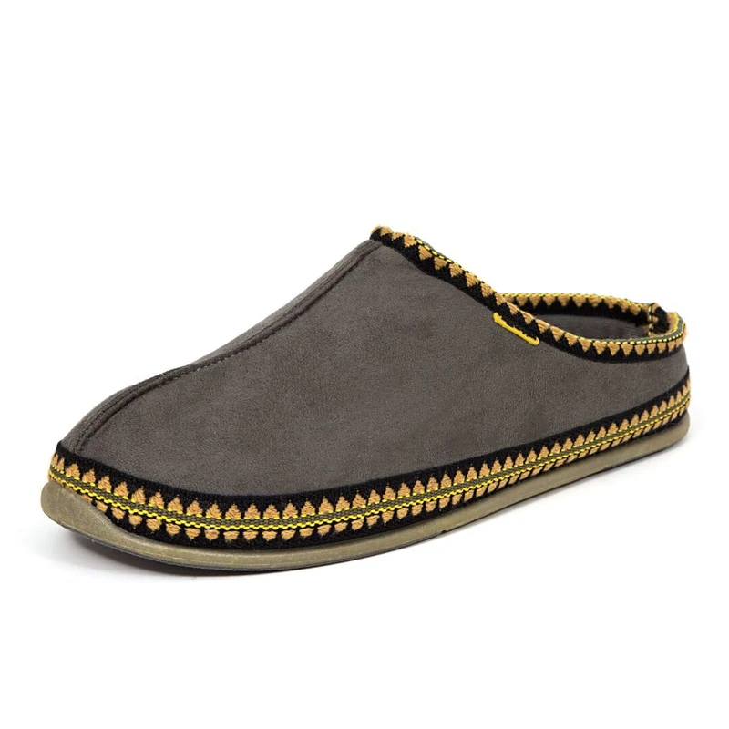 Deer Stags Men’s Wherever Indoor Outdoor S.U.P.R.O. Sock Slipper grey Size: 6 UK