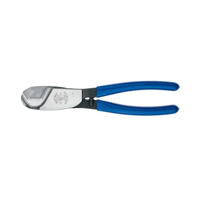 Klein Tools 63030 Cable Cutter, Made in USA, Coaxial Cable Cutter Cuts Up to 1-Inch Aluminum and Copper Coaxial Cable with One-Hand Shearing