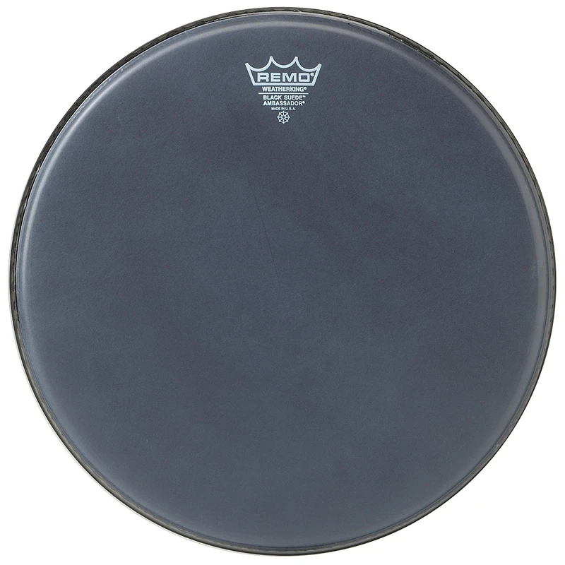 Remo drumhead Ambassador Black Suede – 13" – BA-0813-ES