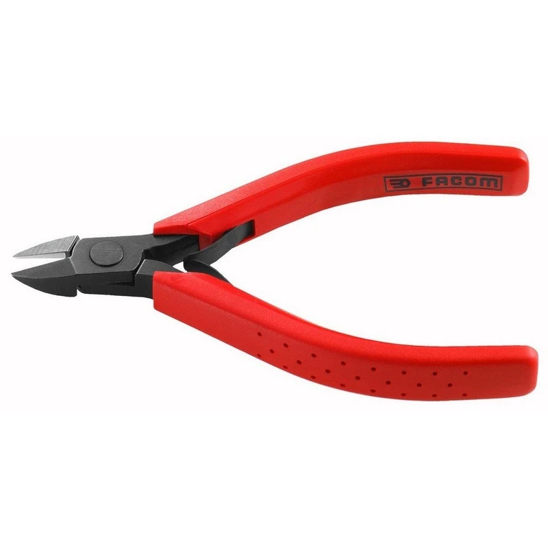 Facom 435 – Cutting Pliers Semi Satin Pointed Tips 13 mm