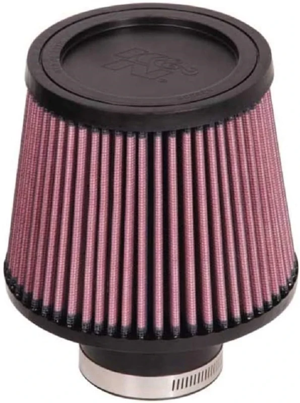 K&N Universal Clamp-On Air Filter: High Performance, Premium, Washable, Replacement Engine Filter: Flange Diameter: 2 5 In, Filter Height: 5 In, Flange Length: 2 In, Shape: Round Tapered, RU-5174