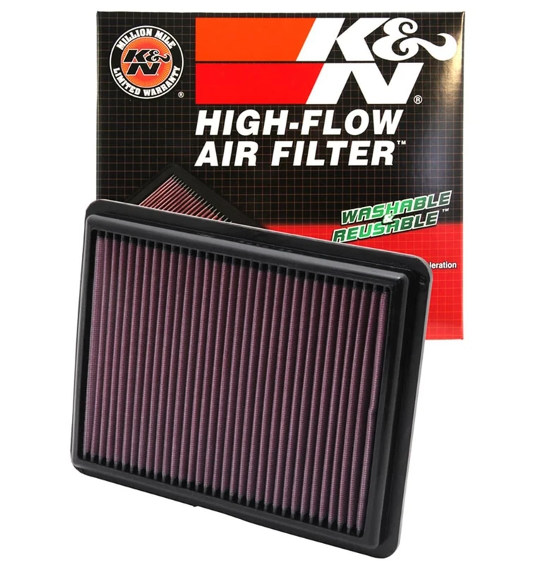 K&N Filters 33-2403 Washable and Reusable Car Air Filter