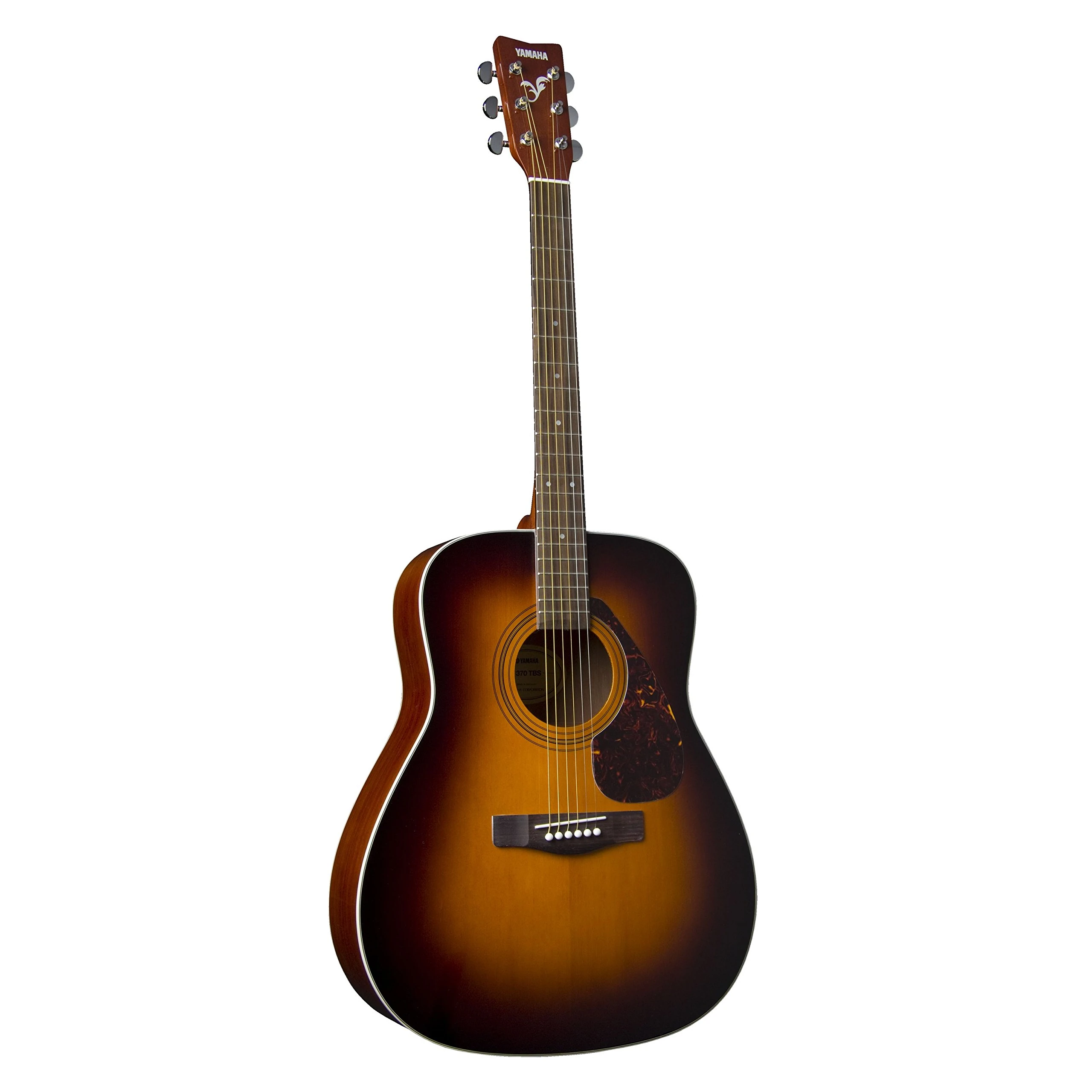 Yamaha F370 Full Size Steel String Acoustic Guitar – Traditional Western Body – Tobacco Brown Sunburst