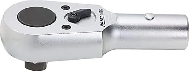 HAZET 1016 165 mm Reversible Ratchet Head - Chrome-Plated