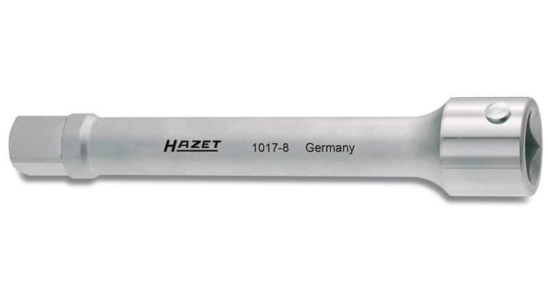 HAZET 1017-8 200 mm Extension - Chrome-Plated/Polished
