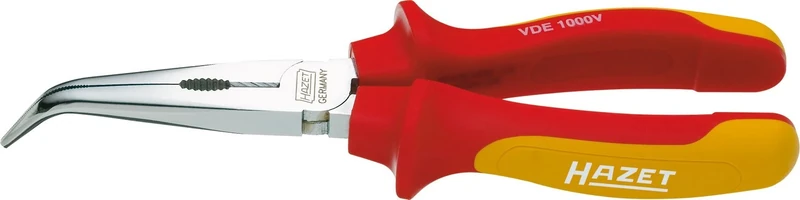 HAZET 1841BVDE-33 200 mm VDE Snipe Nose Pliers with Protective Insulation - Multi-Colour