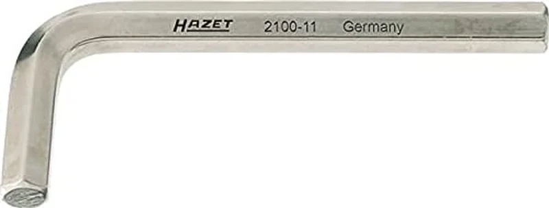 HAZET 2100-27 Hexagon Profile Offset Screwdriver - Nickel-Plated