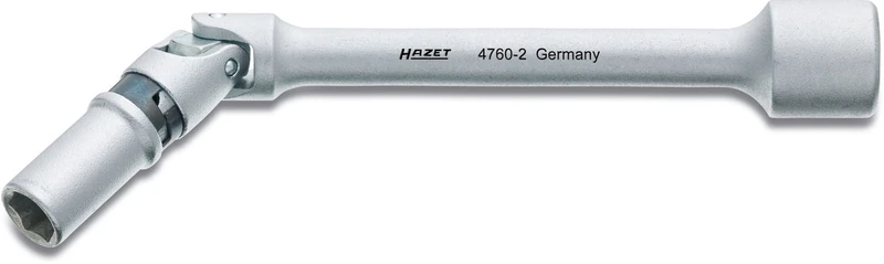 Hazet 4760-2 Glow Plug Wrench - 142mm Chrome-Plated