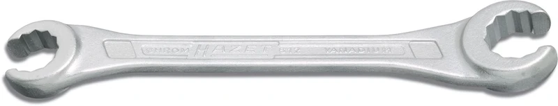 HAZET 612-30X32 300 mm 12-Point Profile Double Box-End Open Wrench - Chrome-Plated