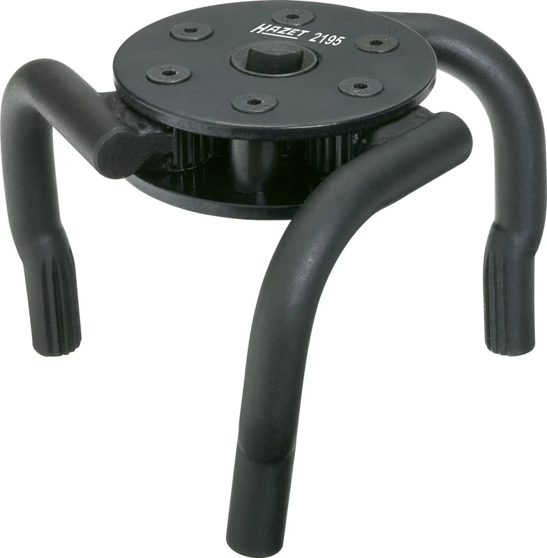 HAZET 2195 12.5 mm Square Hollow Cartridge Wrench - Burnished/Oiled