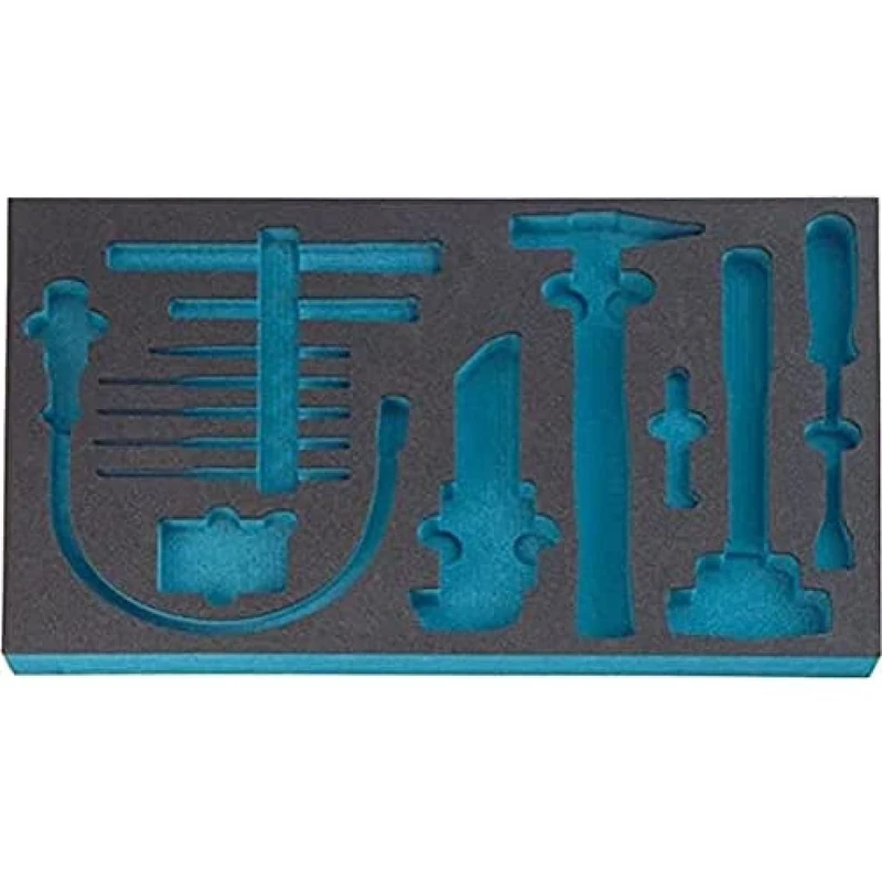 HAZET 163-60L 2-Component Soft Foam Insert - Multi-Colour