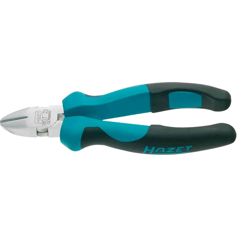 HAZET 1803-11 145 mm Diagonal Cutter - Bright Chrome-Plated