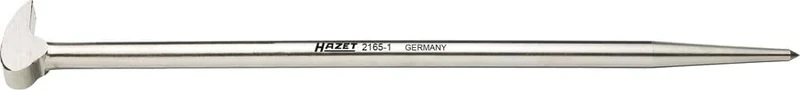 HAZET 2165-1 400 mm Pry Bar - Bright Nickel-Plated