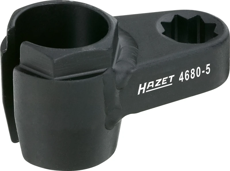 HAZET 4680-5 Hexagon Profile Lambda Probe Socket - Phosphatised/Oiled