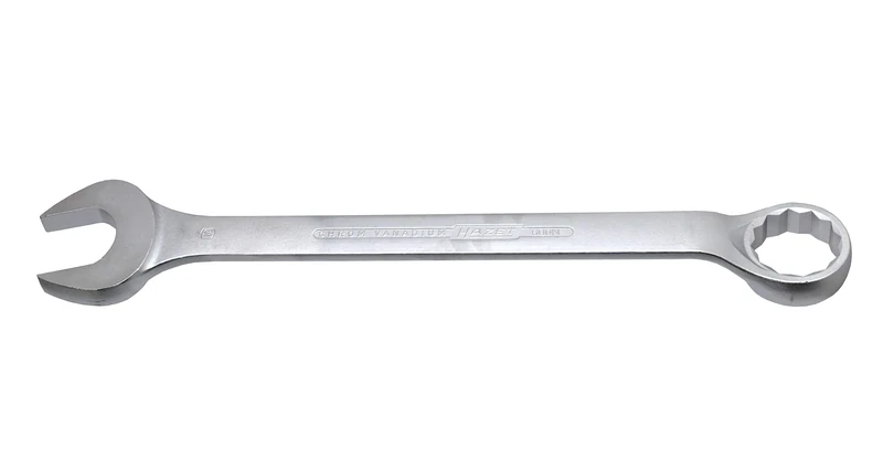 HAZET 600N-70 760 mm 12-Point Profile Polished Head Combination Wrench - Chrome-Plated