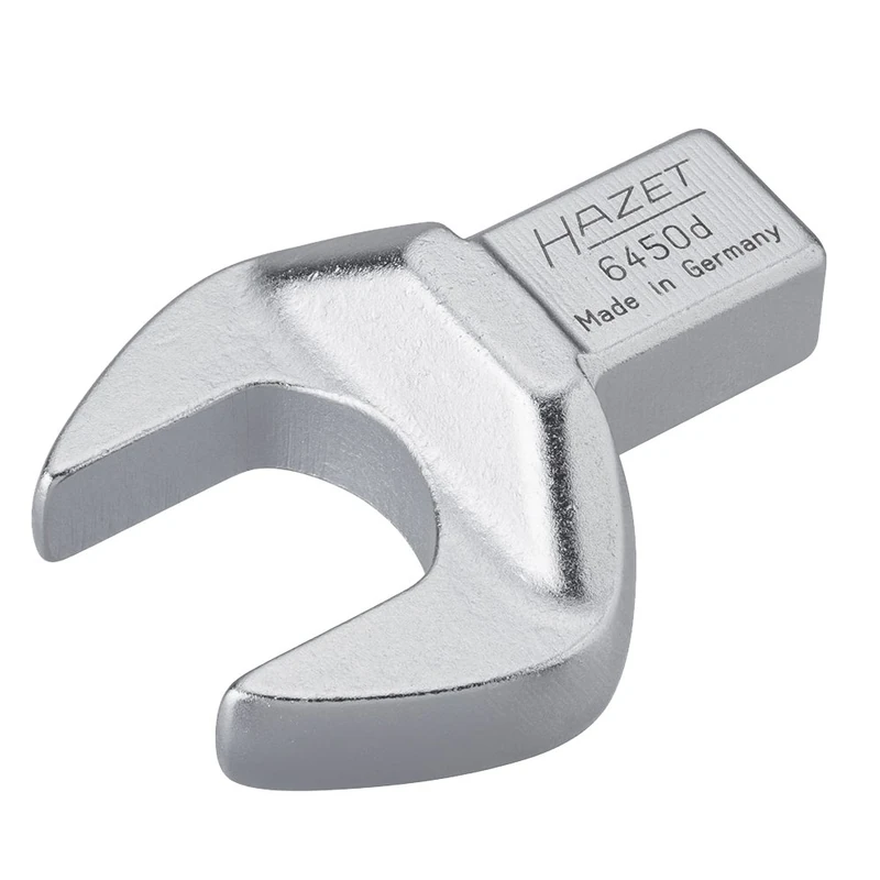 HAZET 6450D-19 59.5 mm Hexagon Profile Insert Open-End Wrench - Chrome-Plated