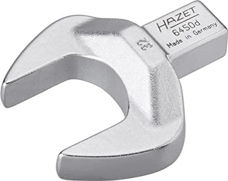 HAZET 6450D-32 71.5 mm Hexagon Profile Insert Open-End Wrench - Chrome-Plated