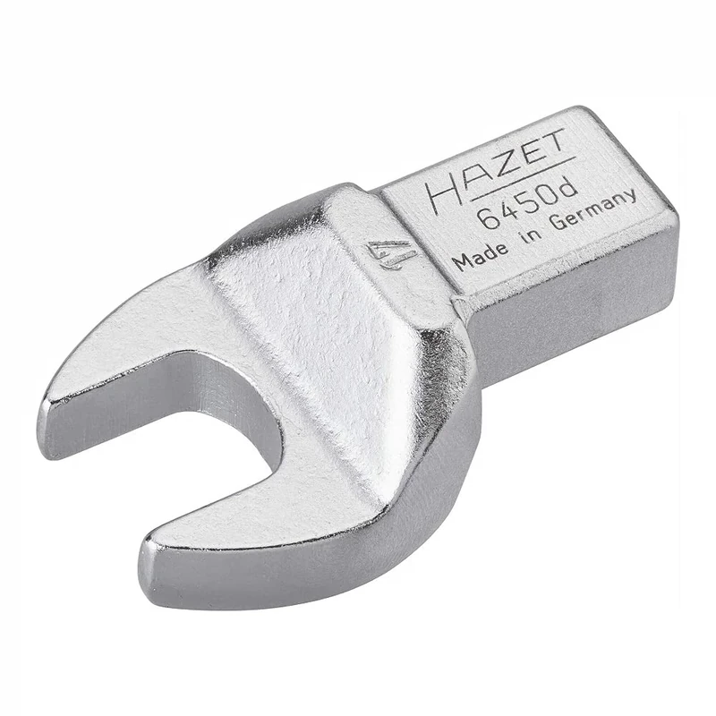 HAZET 6450D-36 73.3 mm Hexagon Profile Insert Open-End Wrench - Chrome-Plated
