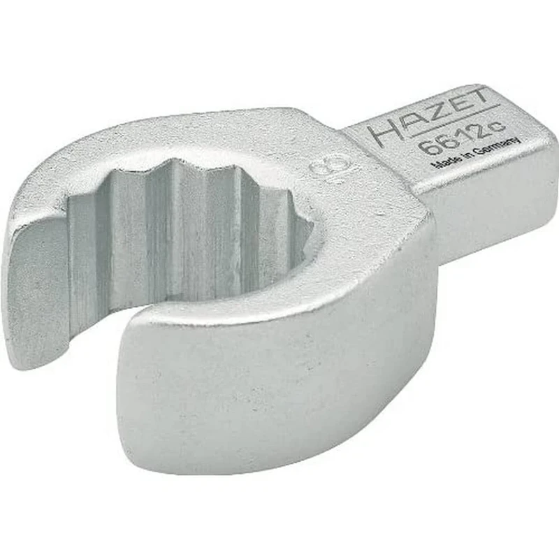 HAZET 6612C-11 42.8 mm 12-Point Profile Insert Box-End Open Wrench - Chrome-Plated
