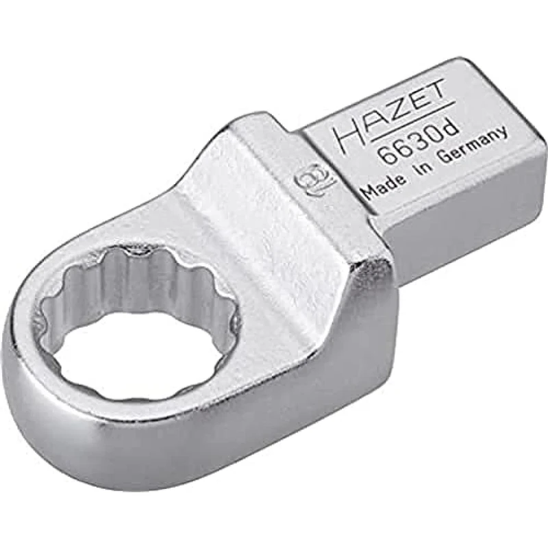 HAZET 6630D-19 65.3 mm 12-Point Traction Profile Insert Box-End Wrench - Chrome-Plated