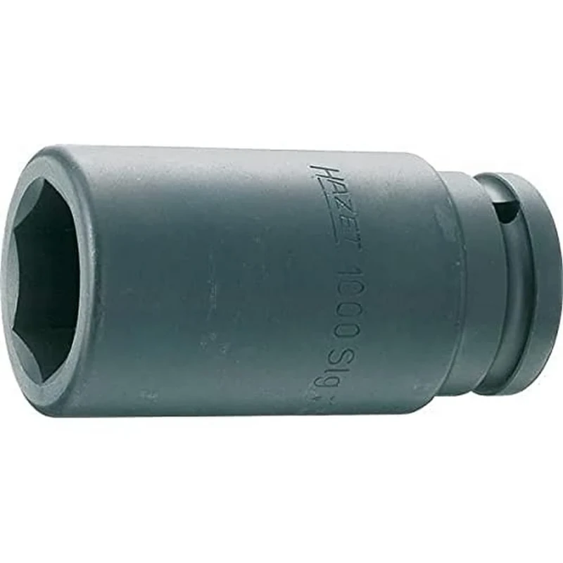 HAZET 1000SLG-33 100 mm 6-Point Impact Hexagon Profile Socket - Phosphatised/Oiled