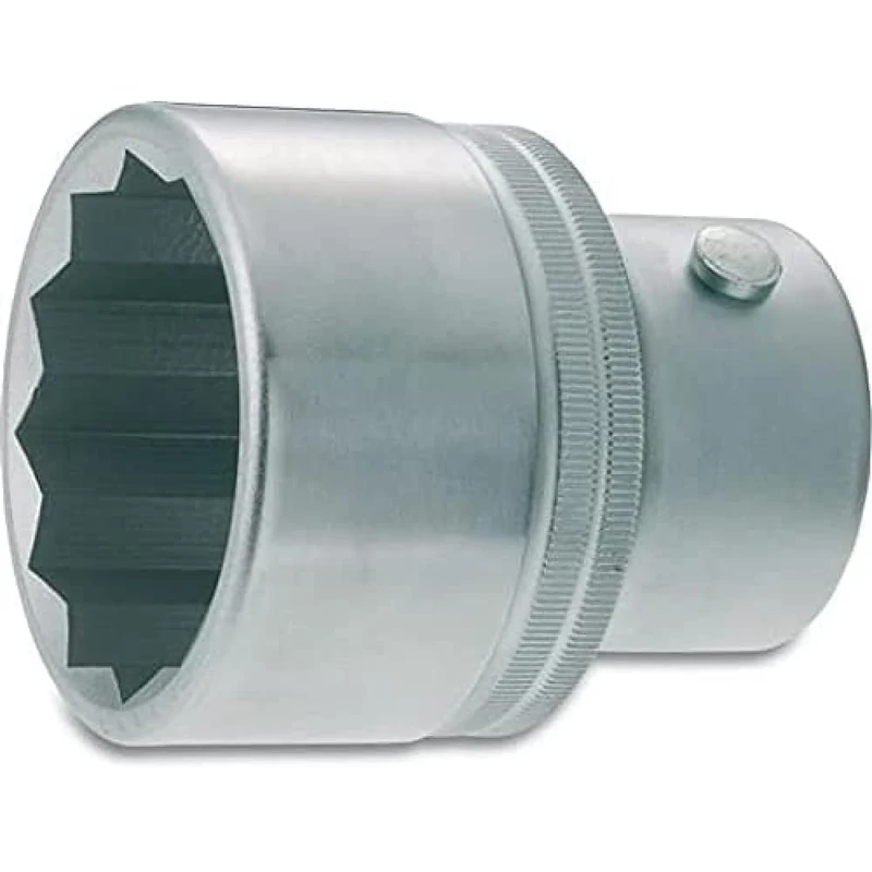 HAZET 1100Z-75 92 mm 12-Point Profile Socket - Chrome-Plated/Polished