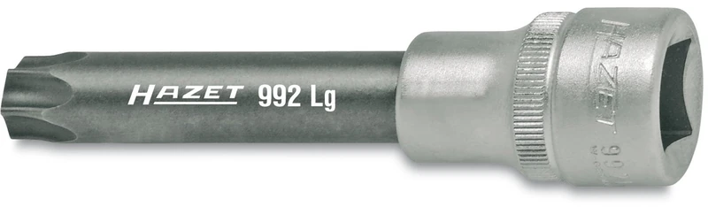 Hazet Torx 992LG-T60 Size T60 12.5mm/ 1/2-inch Screwdriver Socket