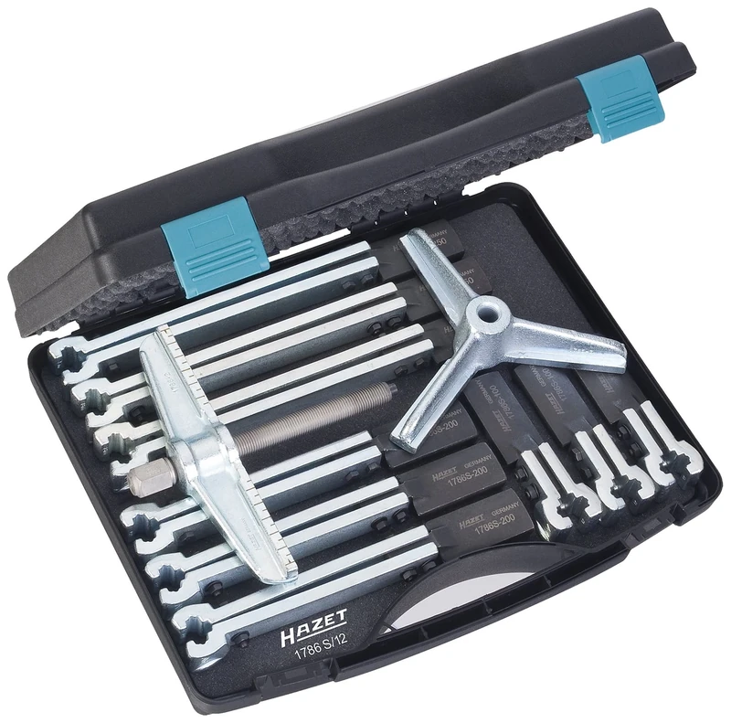 HAZET 1786S/12 3-Arm Puller Set - Multi-Colour