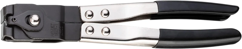 HAZET 1847-1 230 mm Pliers for Axle Boot Clamps - Nickel-Plated